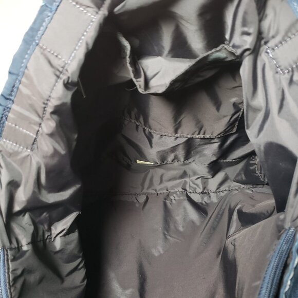 LeSportsac 80's Retro Classic Argyle Diamond Pattern Weekender Tote 24"x21"x14" - Picture 7 of 16